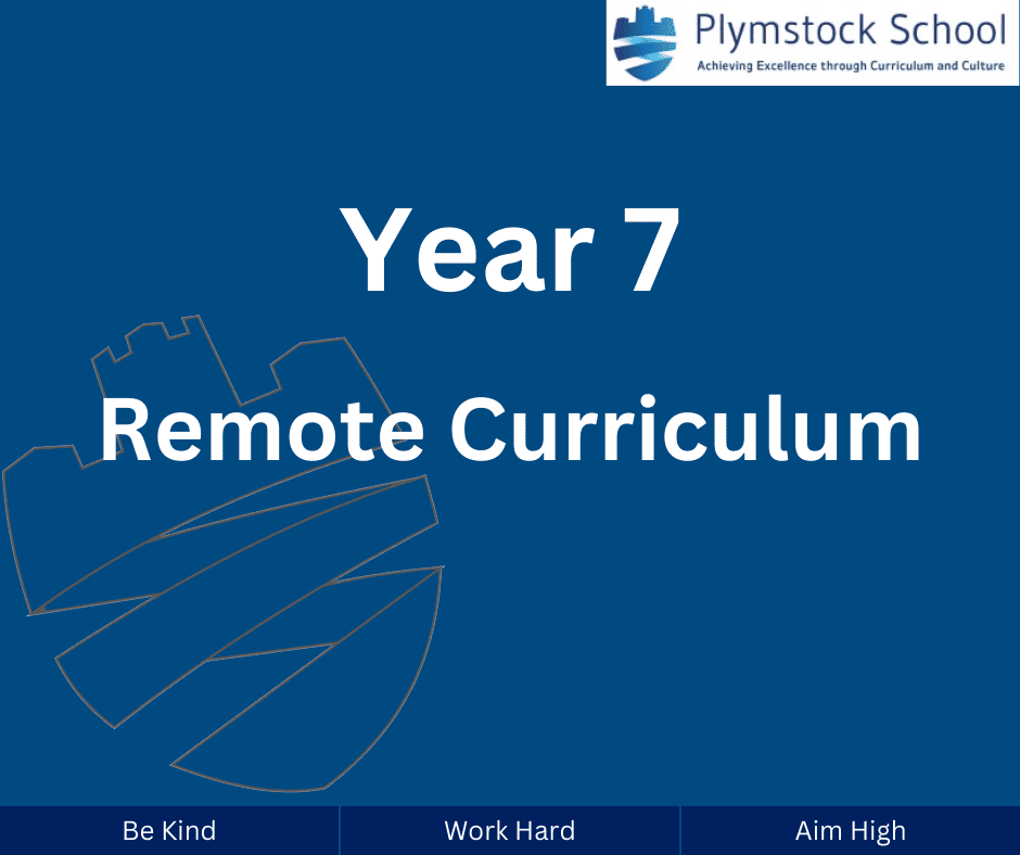Year 7 Remote Curriculum