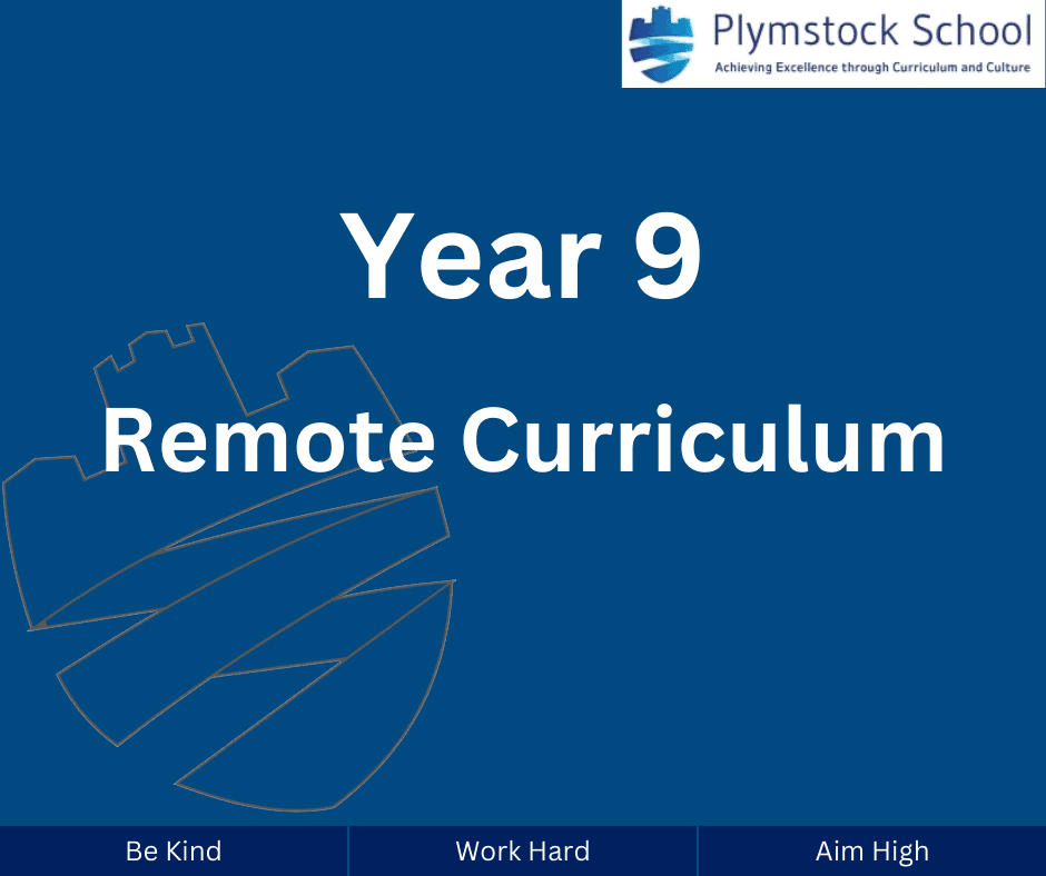 Year 9 Remote Curriculum